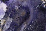 Polished Vibrant Purple Tiffany Stone Slab - Utah #302108-1